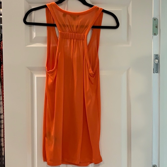 Ted Baker Sheer orange blouse size 3, never worn - Picture 5 of 5